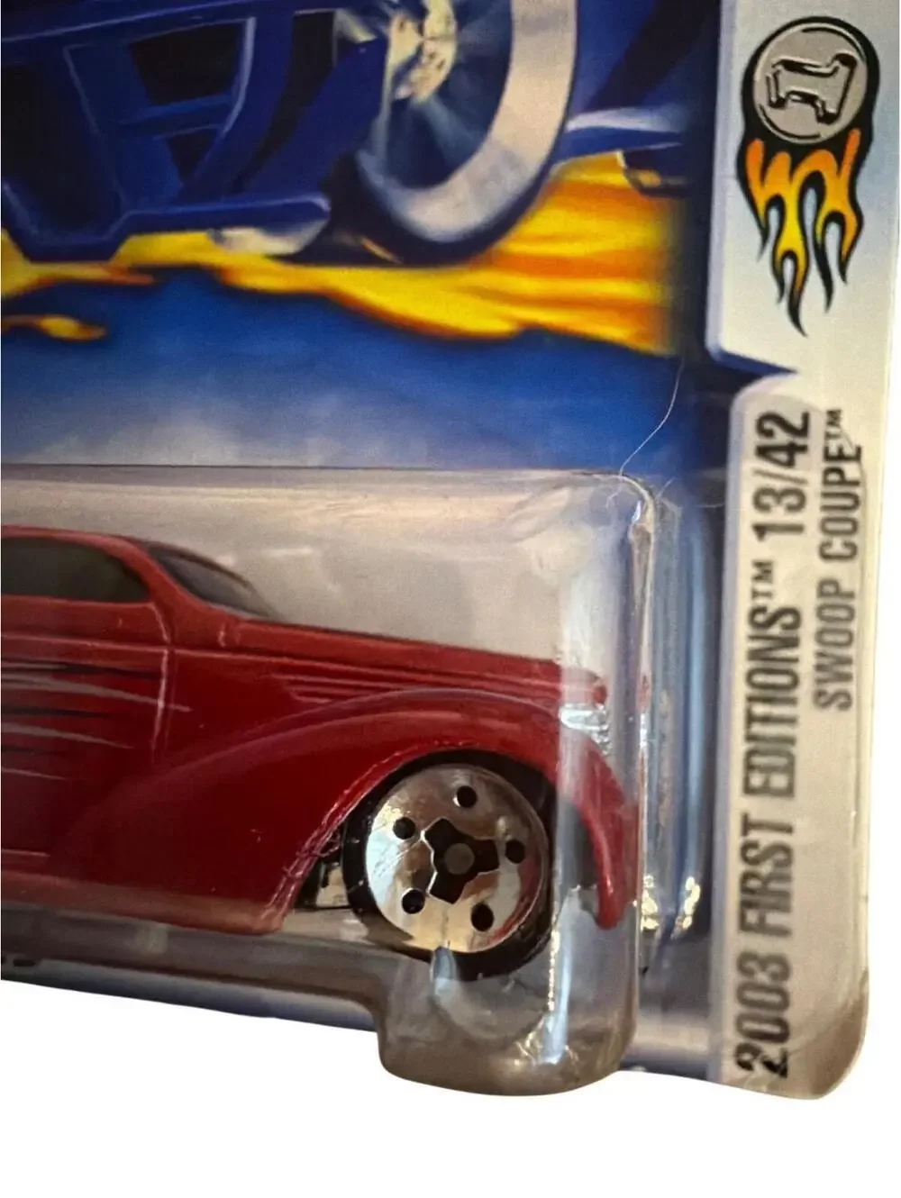 Hot Wheels 2003 First Editions 13/42 Swoop Coupe Red Die-Cast Car Collectible